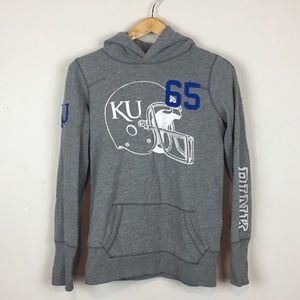 Pink Victoria’s Secret Grey KU CollegeSweatshirt M